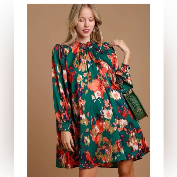 Umgee Satun Smocked Dress - Picture 6 of 6